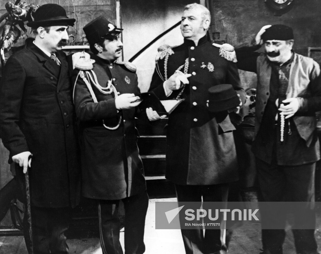 Still from film "Melodies of the Veriyski quarter"