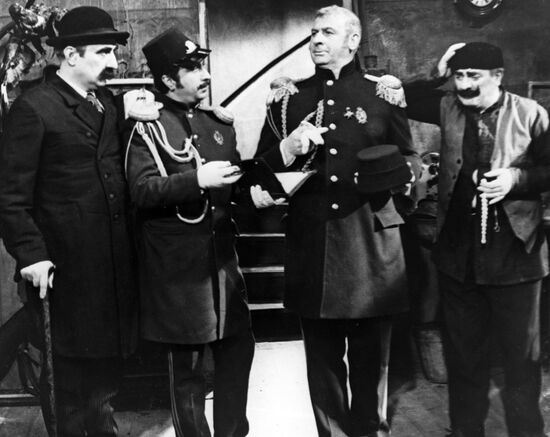 Still from film "Melodies of the Veriyski quarter"