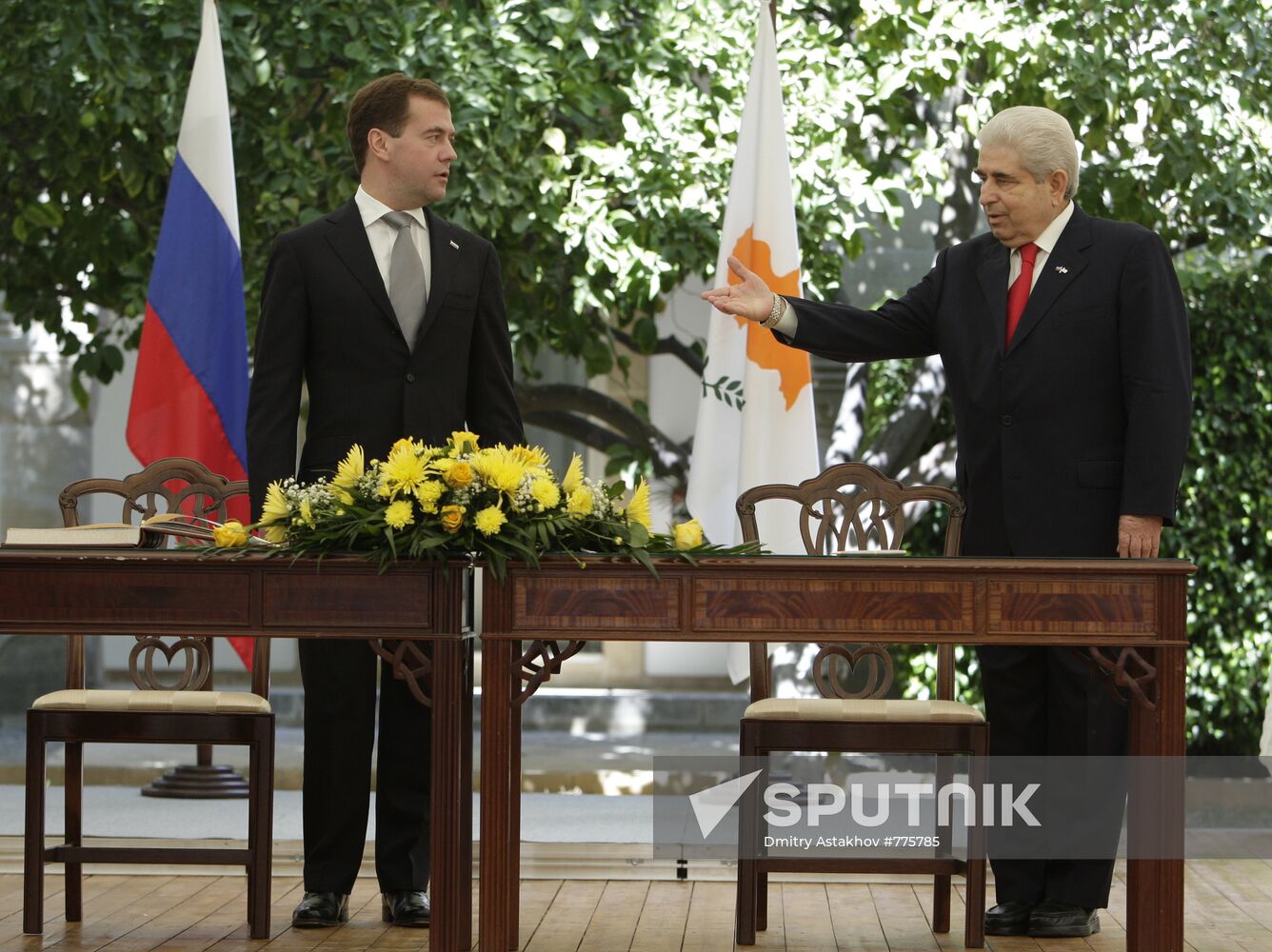 President Medvedev's visit to Cyprus