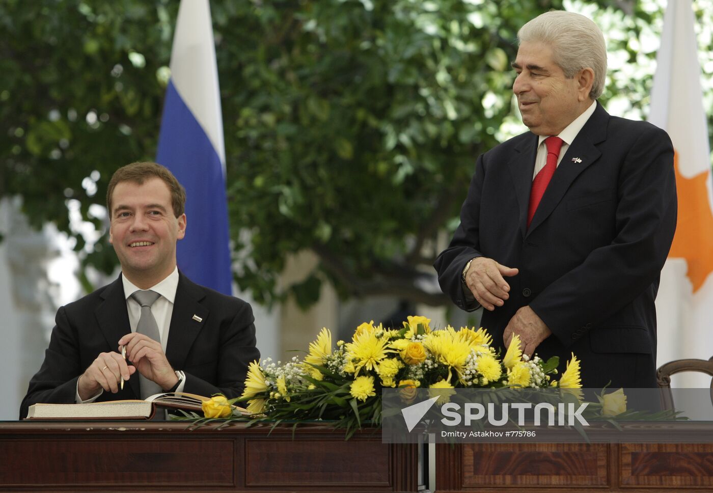 President Medvedev's visit to Cyprus