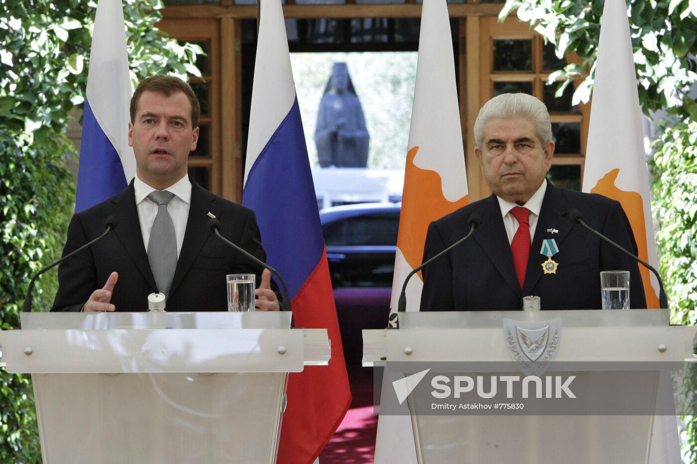 President Medvedev's visit to Cyprus