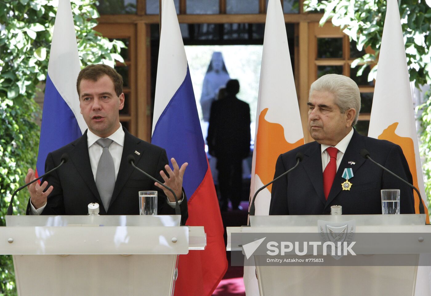 President Medvedev's visit to Cyprus