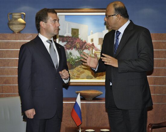 President Medvedev's visit to Cyprus