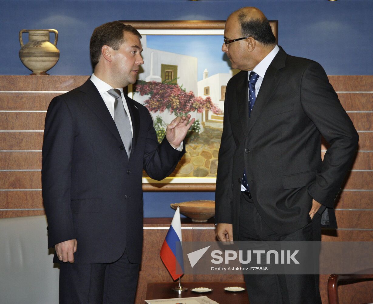 President Medvedev's visit to Cyprus