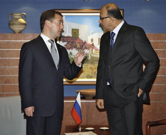 President Medvedev's visit to Cyprus