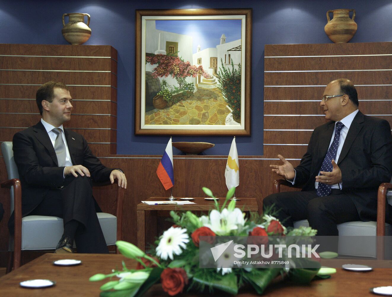 President Medvedev's visit to Cyprus