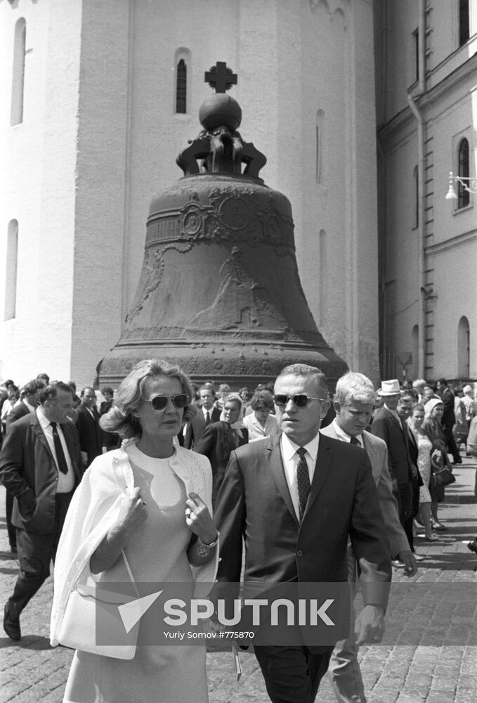 U.S. astronaut Frank Borman's visit to USSR