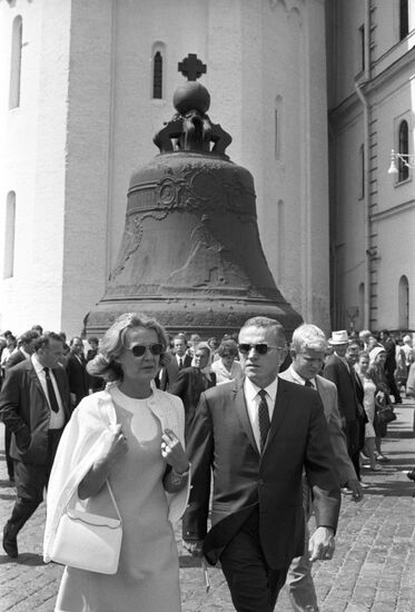 U.S. astronaut Frank Borman's visit to USSR