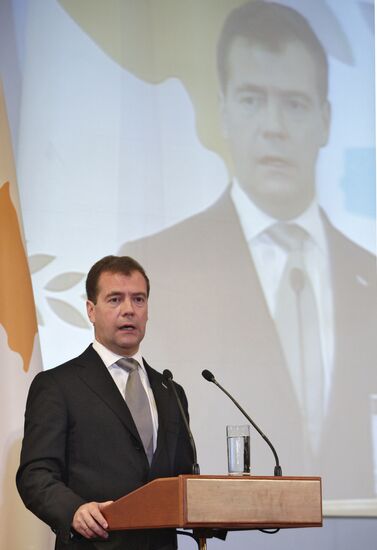 President Medvedev's visit to Cyprus