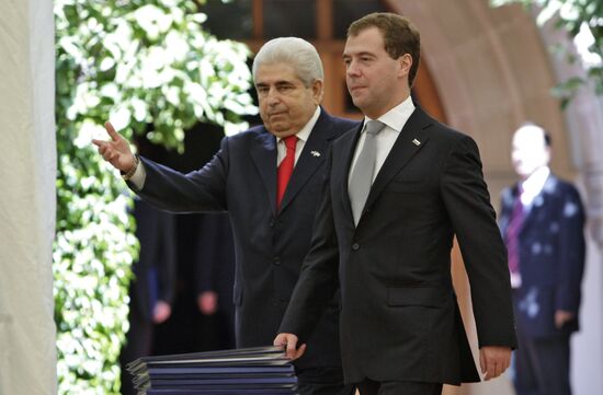 President Medvedev's visit to Cyprus