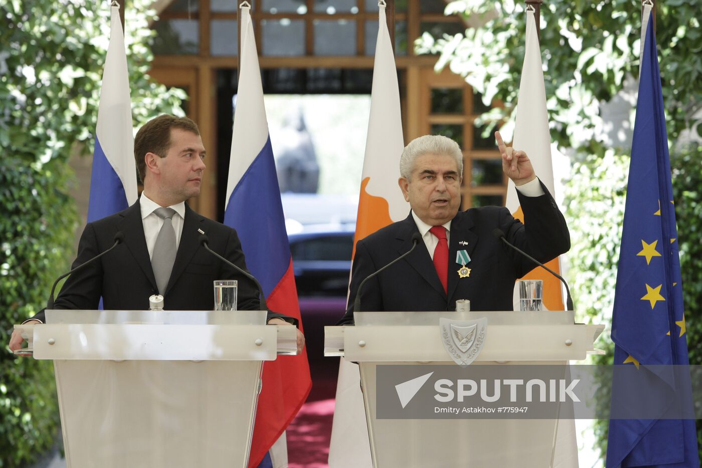 President Medvedev's visit to Cyprus