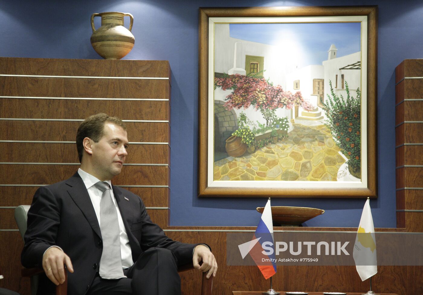 President Medvedev's visit to Cyprus