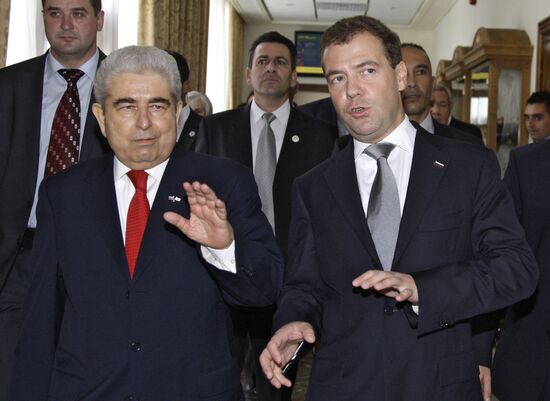 President Medvedev's visit to Cyprus