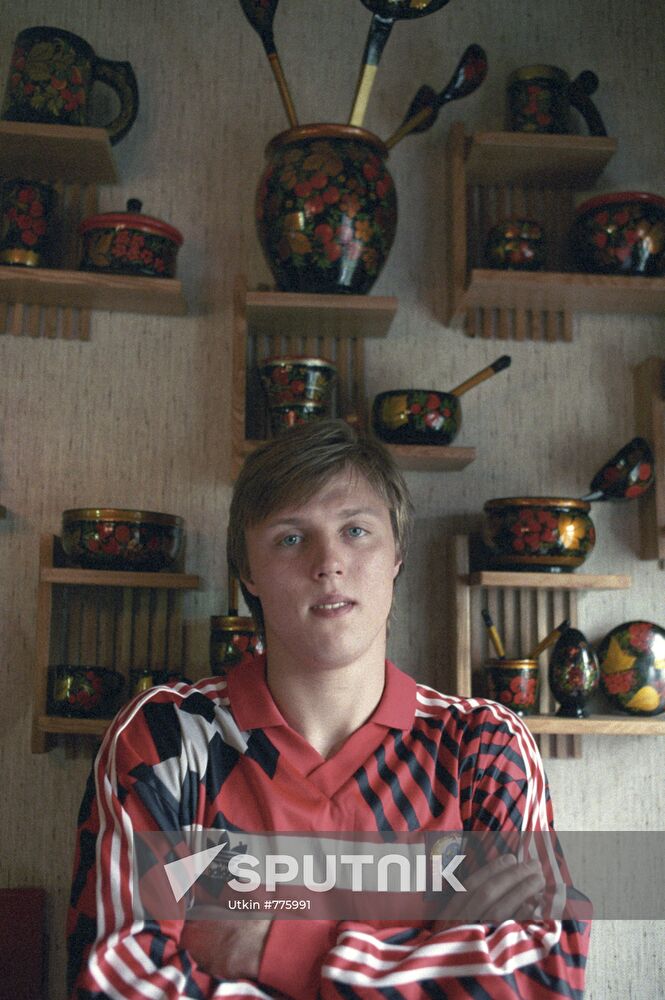 Football player Igor Kolyvanov