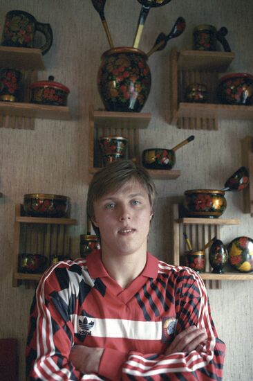 Football player Igor Kolyvanov