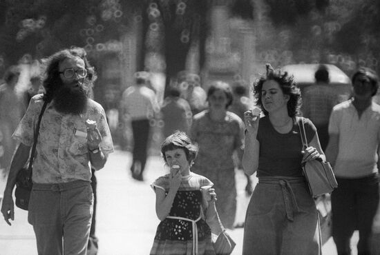 Teacher Andy Rogers with his family
