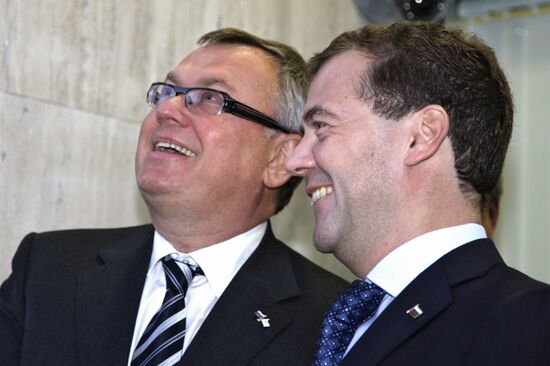 President Medvedev's visit to Cyprus