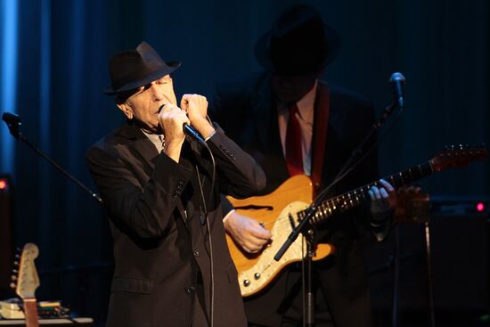 Leonard Cohen in concert, Moscow