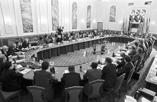 Plenary session of CMEA standing committee