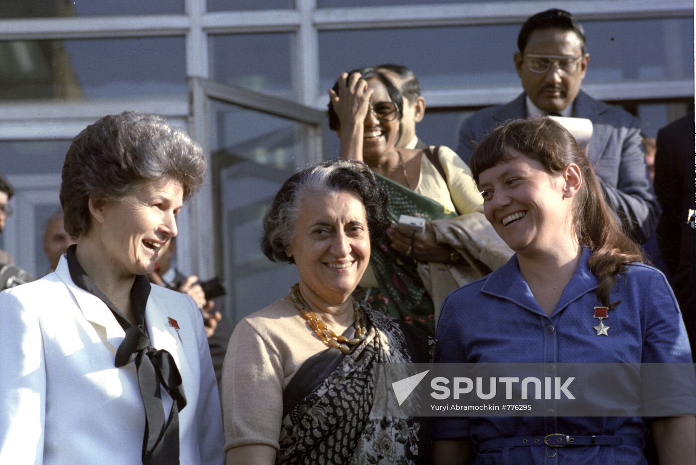 Indira Gandhi, Valentina Tereshkova, Svetlana Savitskaya