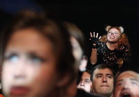 Twenty Years Without Kino concert at Olimpiysky sports center