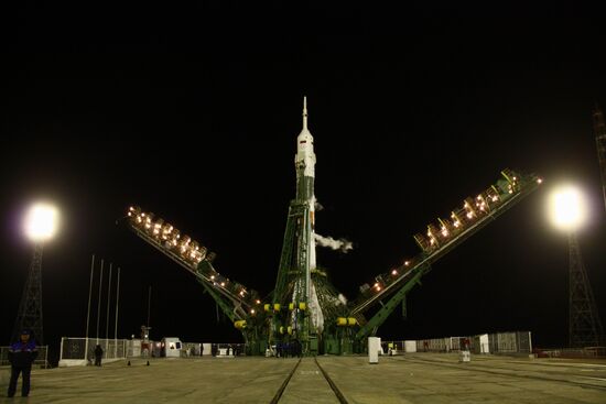 Soyuz-FG rocket launcher of Soyuz TMA-M spacecraft