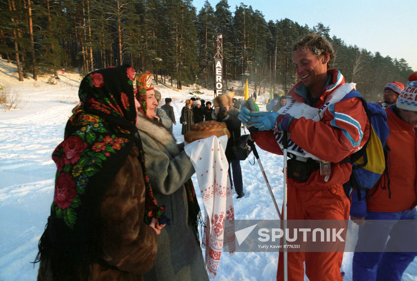 Soviet and French competitors