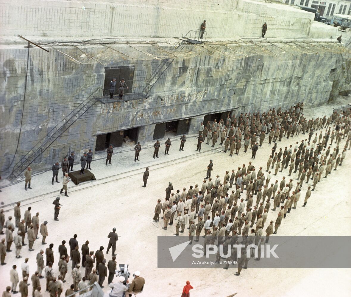 Scene from movie Far Away In The West