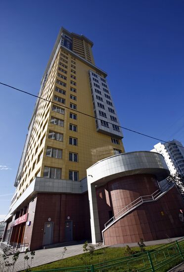 Residential estate O2XYGEN on Yartsevskaya Str in Moscow