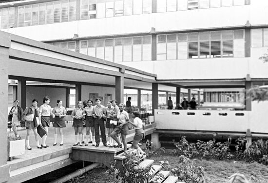 Children of Ignacio Agramonte boarding school