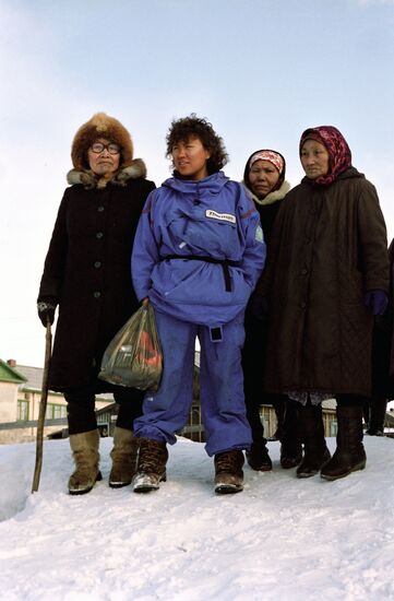Soviet-American expedition "Bering Bridge"