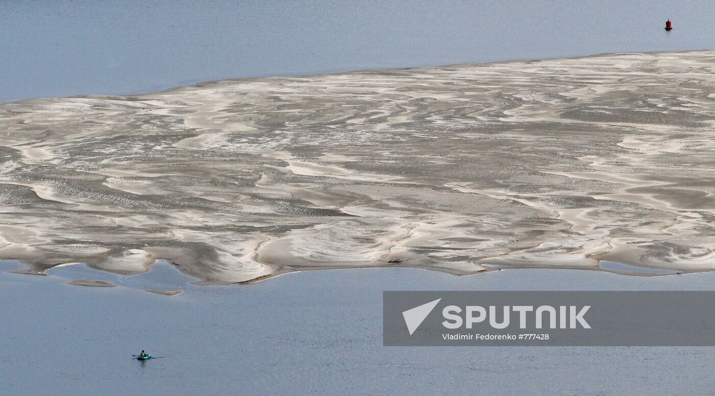 The Irtysh River near Khanty-Mansiisk city
