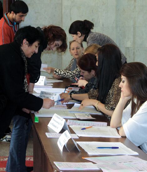 Dagestan's Makhachkala residents vote in mayoral election