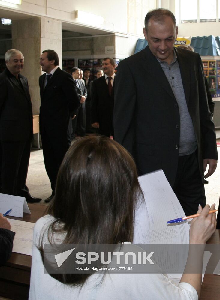 Dagestan's Makhachkala residents vote in mayoral election