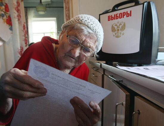 Novosibirsk region votes in legislative assembly election