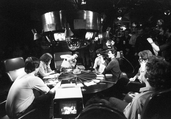 Game show "What? Where? When?" broadcast