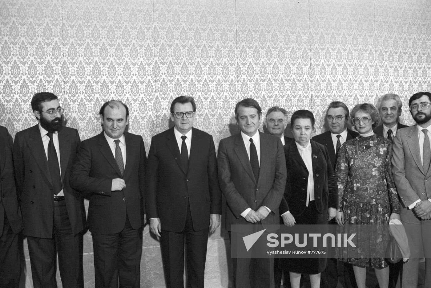 Meeting of V.Vorotnikov and J.Moscoso