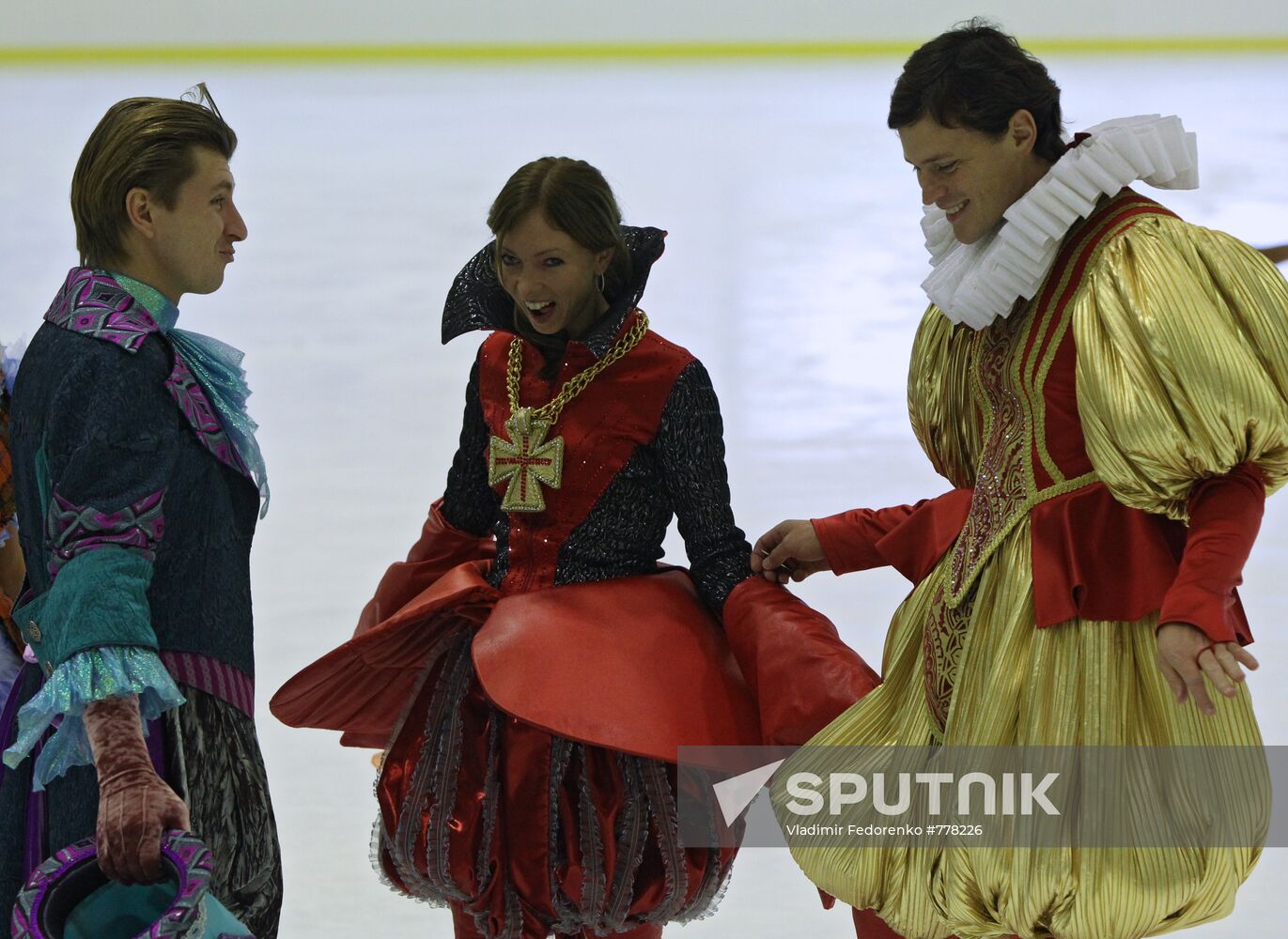 Alexei Yagudin, Tatyana Totmyanina, and Maxim Marinin