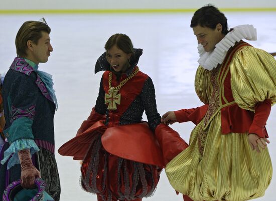 Alexei Yagudin, Tatyana Totmyanina, and Maxim Marinin