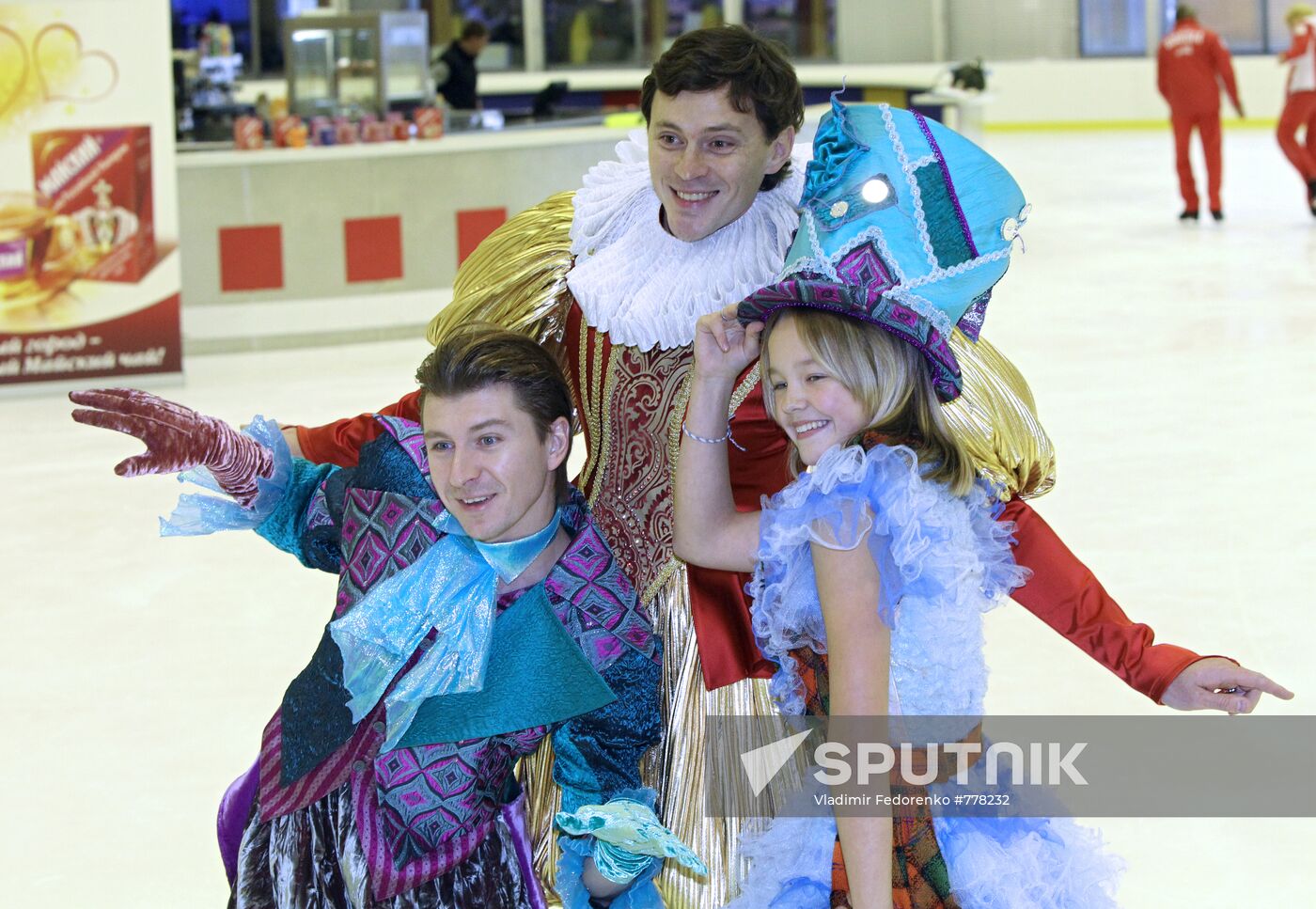 Alexei Yagudin, Maxim Marinin, and Maria Kovalyova