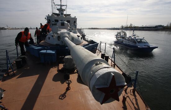 Coast guard vessels in Amur Region