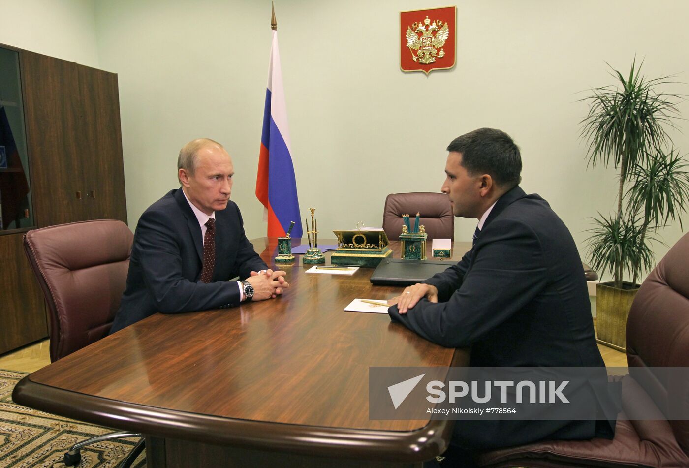 Vladimir Putin meets with Dmitry Kobylkin