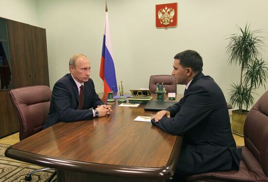 Vladimir Putin meets with Dmitry Kobylkin