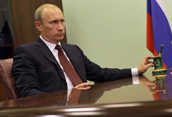 Vladimir Putin meets with Dmitry Kobylkin