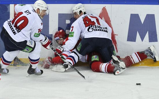 Ice Hockey. KHL. Spartak vs. SKA