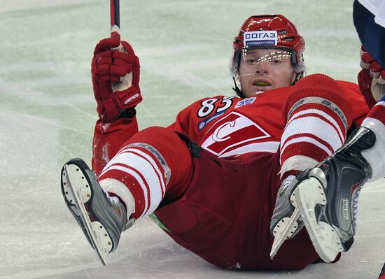 Ice Hockey. KHL. Spartak vs. SKA