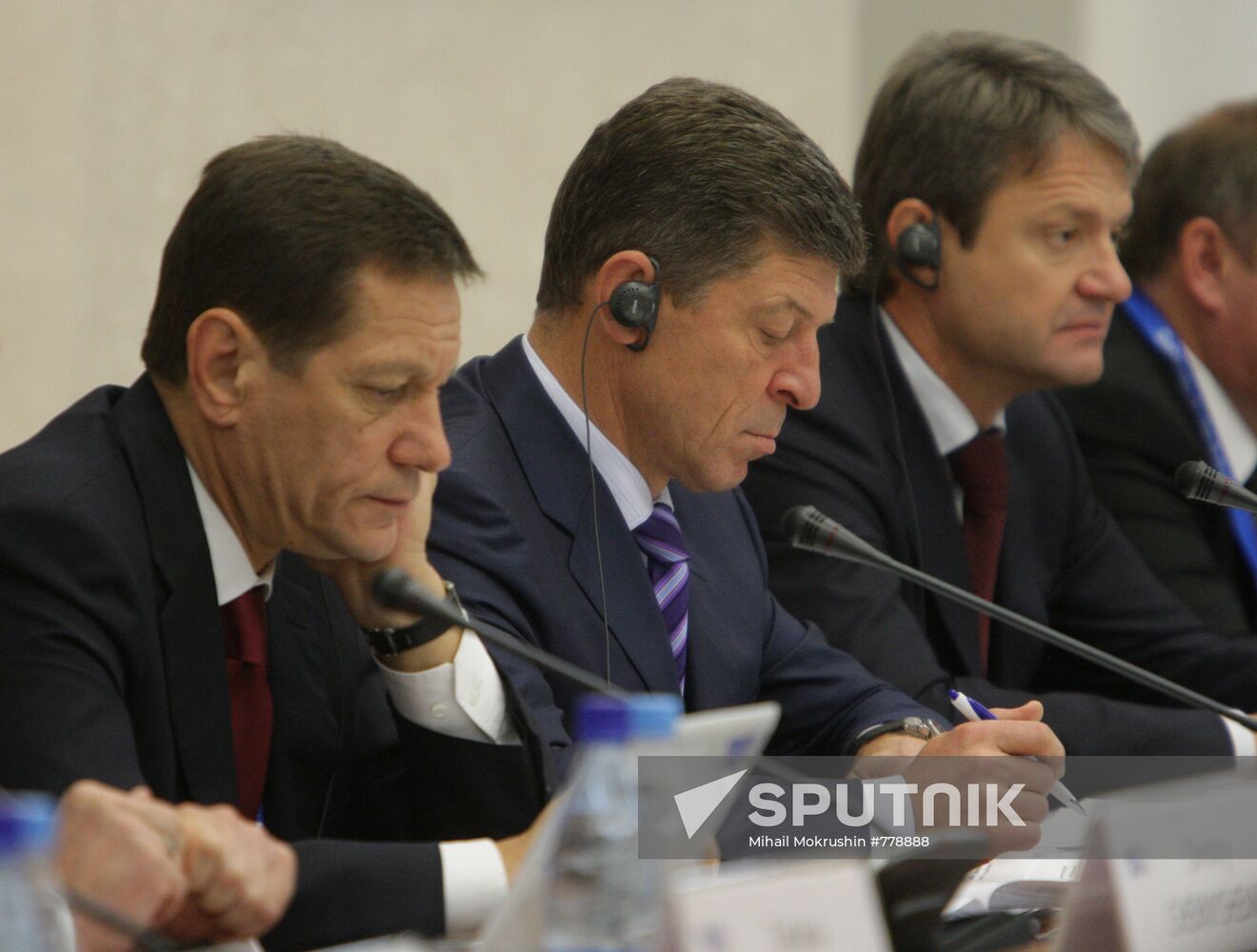 Alexander Zhukov, Dmitry Kozak and Alexander Tkachev