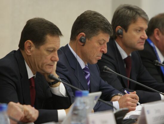 Alexander Zhukov, Dmitry Kozak and Alexander Tkachev