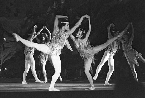 Scene from ballet "Carmina Burana"