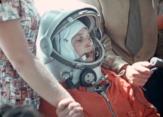 Shot from documentary "Soviets in Space"